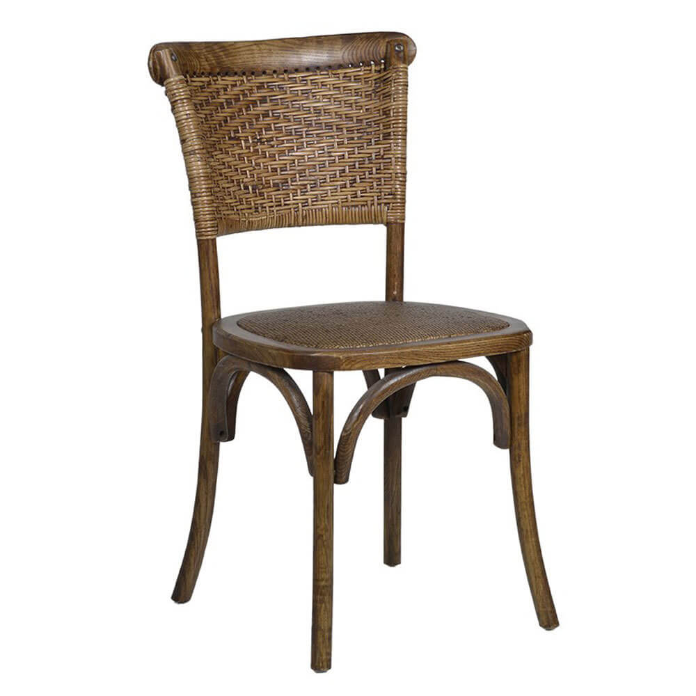 Monarch I Dining Chair with Woven Back